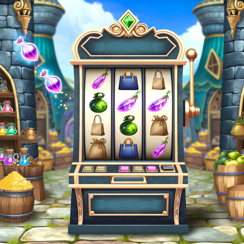 Shopping Slot Machine